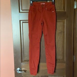 Rust Colored Jeans